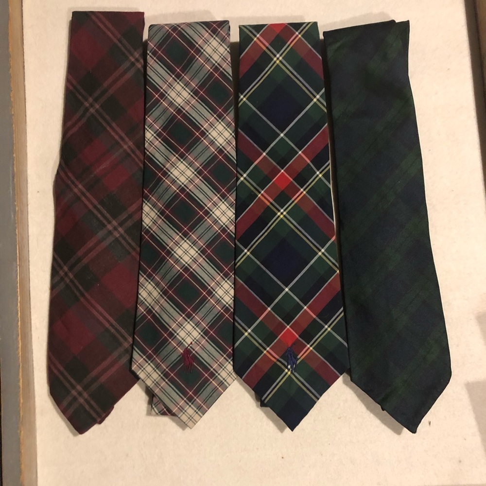 Polo Ralph Lauren 4 vintage ties